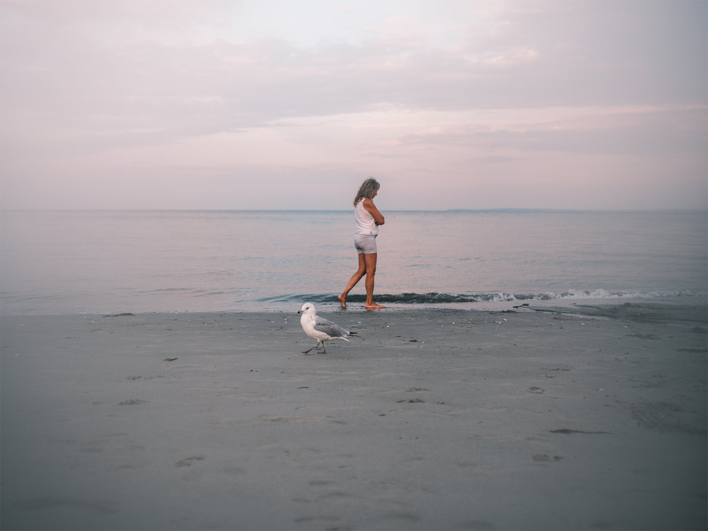 Bird and Woman