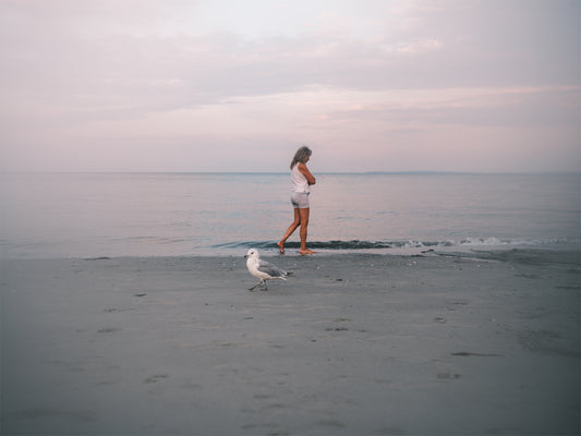 Bird and Woman