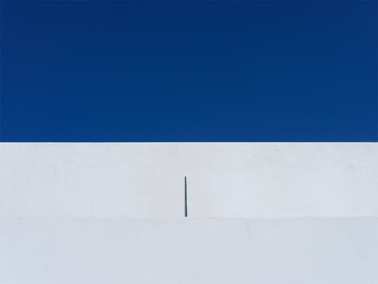 White and Blue No.6